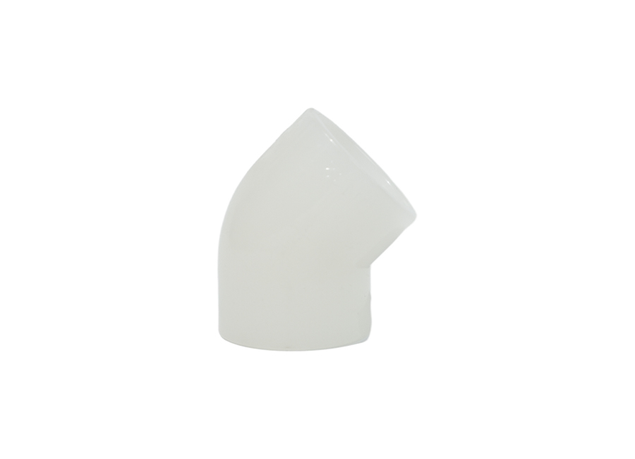 Kolanko 45 stopni z PVDF Kolanko 45 stopni z PVDF